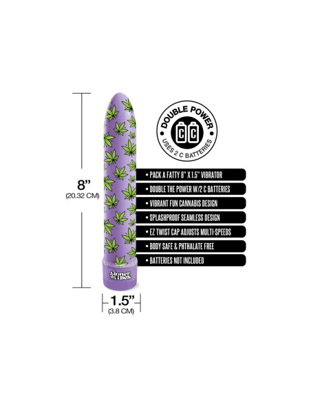 Vibromasseur à boules NS Novelties Stoner vibes Violet