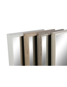Miroir sur pied Home ESPRIT Blanc Marron Beige Gris 34 x 3 x 155 cm (4 Unités) 2