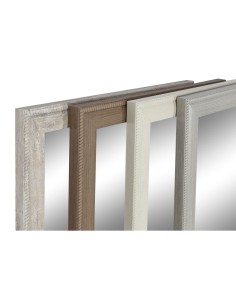 Miroir mural Home ESPRIT Blanc Marron Beige Gris Verre polystyrène 36 x 2 x 125 cm (4 Unités) 2