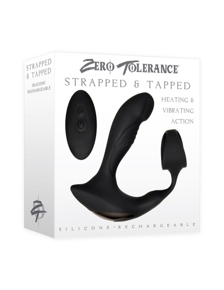 Vibromasseur anal Zero Tolerance Zero Tolerance Noir