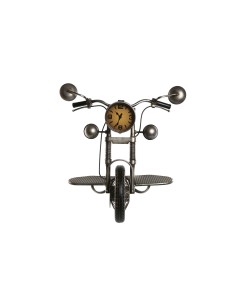 Horloge Murale Home ESPRIT Noir Argenté Métal 60 x 30 x 78 cm