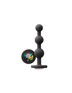 Plug Anal NS Novelties Glams Noir (9 cm)
