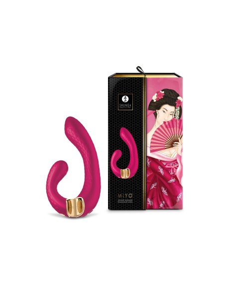 Vibration de Stimulation Double Shunga Miyo Fuchsia