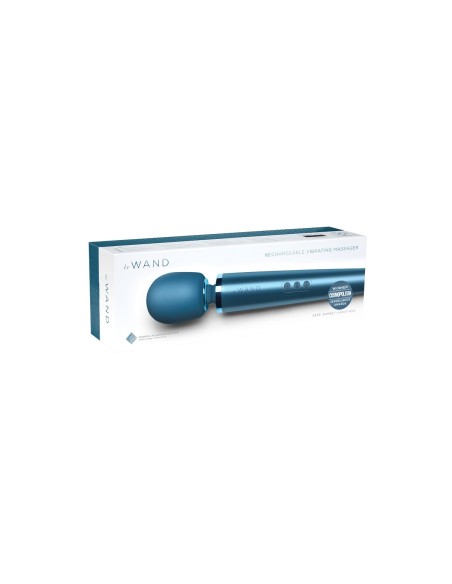 PalmPower -Recharge deMasseur PalmPower Le Wand Pacific Blue Bleu