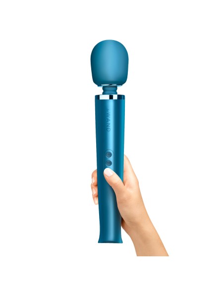 PalmPower -Recharge deMasseur PalmPower Le Wand Pacific Blue Bleu