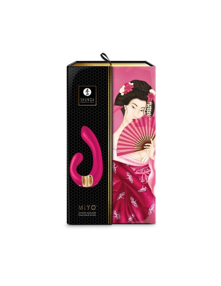 Vibration de Stimulation Double Shunga Miyo Fuchsia