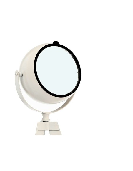 Horloge de table Tripode Blanc Métal 12 x 30 x 12 cm (4 Unités)