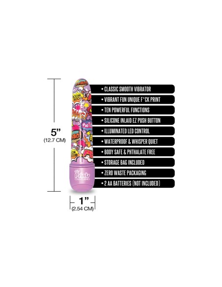 Vibromasseur à boules NS Novelties Prints Charming Multicouleur