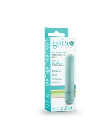 Vibromasseur à boules Blush Gaia Bleu