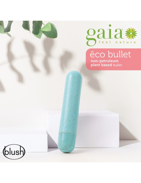 Vibromasseur à boules Blush Gaia Bleu