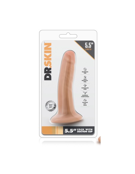 Gode réaliste Blush Dr Skin PVC Ø 3,2 cm (12,7 cm)