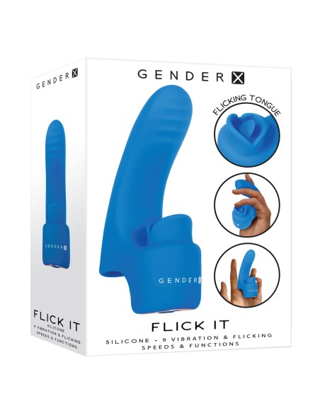 Vibrateur à doigts Orb Gender X Flick it
