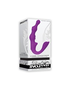 Vibration de Stimulation Double Evolved Come Together Rose
