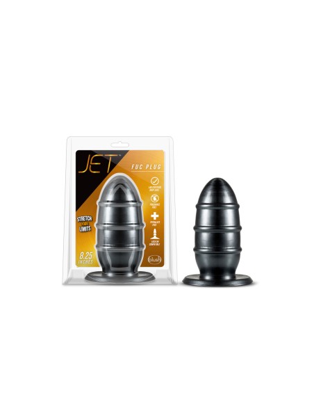 Plug Anal Blush Jet Noir (8,9 cm)