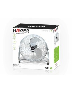Ventilateur de Sol Haeger FF-018.006A 100 W 2