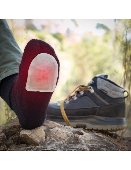 Patchs chauffants pour les pieds Heatic Toe InnovaGoods 10 Unités