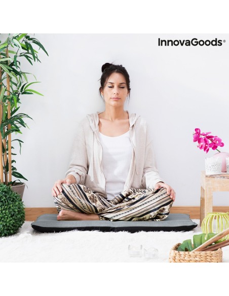 Chaise de Sol Inclinable InnovaGoods Sitinel Gris Plastique (Reconditionné A)