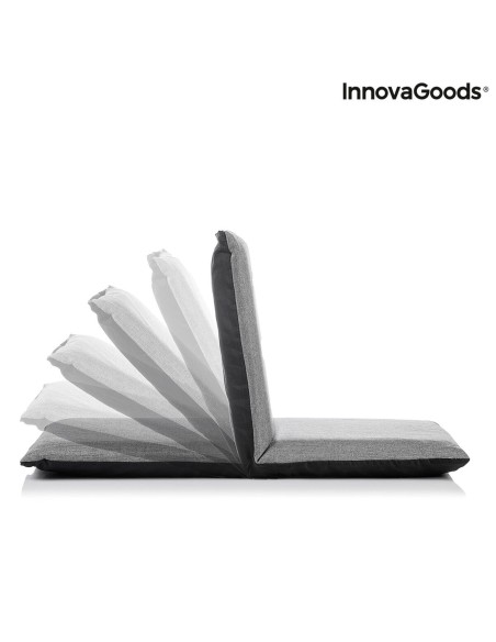 Chaise de Sol Inclinable InnovaGoods Sitinel Gris Plastique (Reconditionné A)