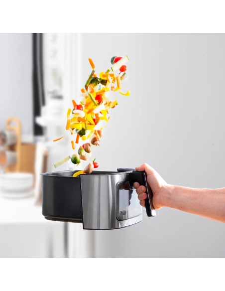 Friteuse à Air InnovaGoods Fryinn View 6500 Noir 1700 W 6,5 L Acier inoxydable