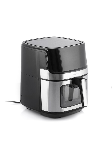 Friteuse à Air InnovaGoods Fryinn View 6500 Noir 1700 W 6,5 L Acier inoxydable
