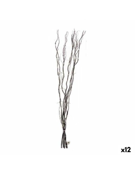 Bouquets Lumière LED Noir 20 x 90 x 6 cm (12 Unités)
