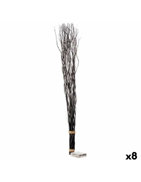 Bouquets Lumière LED Noir 7,5 x 120 x 7,5 cm (8 Unités)