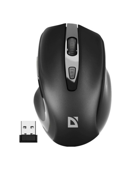 Souris Optique Sans Fil Defender DEFENDER PRIME MB-053 RF SILENT Noir