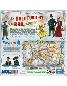 Jeu de société Asmodee The Adventurers of Rail Europe (FR) 2