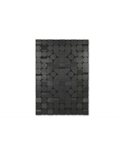 Décoration murale Home ESPRIT Noir Abstrait Moderne 81 x 3,8 x 117 cm