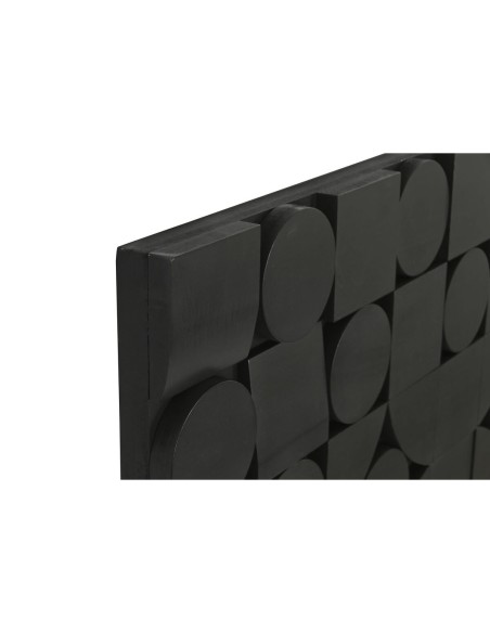 Décoration murale Home ESPRIT Noir Abstrait Moderne 81 x 3,8 x 117 cm