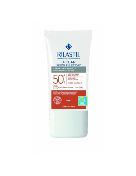 Écran solaire visage Rilastil Sun System Unifiant Spf 50 Light (40 ml)