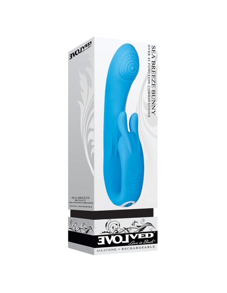 Vibrateur G-Spot Evolved Bunny Bleu