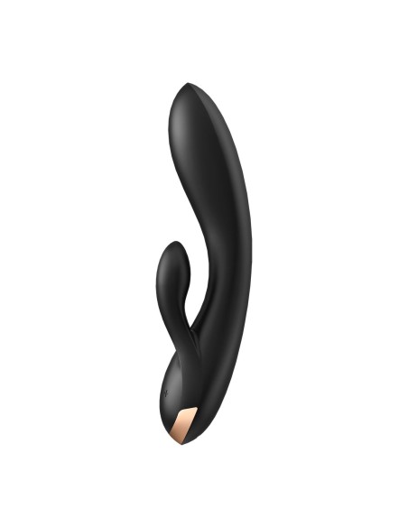 Vibration de Stimulation Double Satisfyer Flex Noir