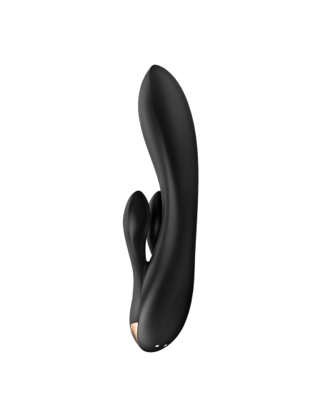 Vibration de Stimulation Double Satisfyer Flex Noir