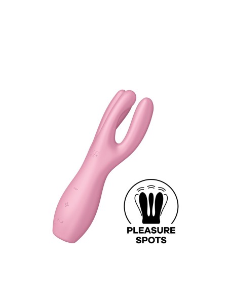 Masseur Satisfyer Threesome 3 Rose