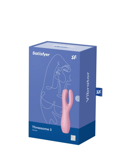 Masseur Satisfyer Threesome 3 Rose