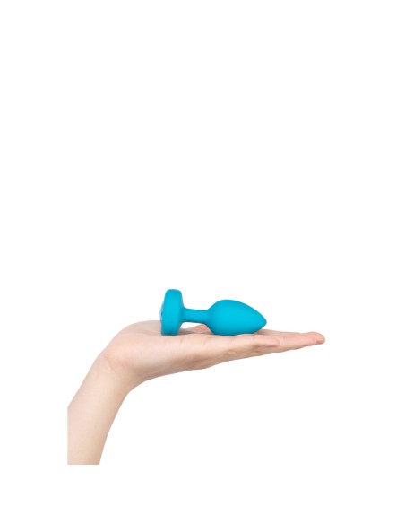 Plug Anal B-Vibe Vibrating Jewel Bleu S/M