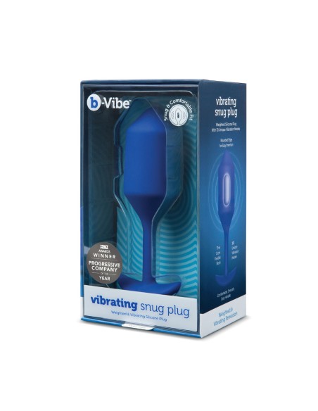 Plug Anal B-Vibe Vibrating Bleu