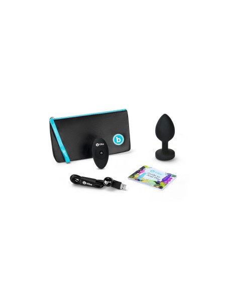 Vibromasseur B-Vibe Vibrating Jewel Noir XXL
