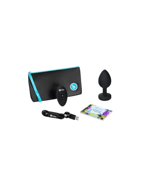 Vibromasseur B-Vibe Vibrating Jewel Noir XXL