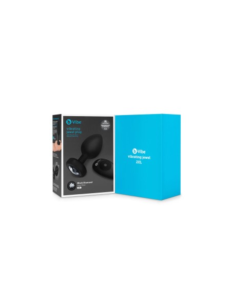 Vibromasseur B-Vibe Vibrating Jewel Noir XXL