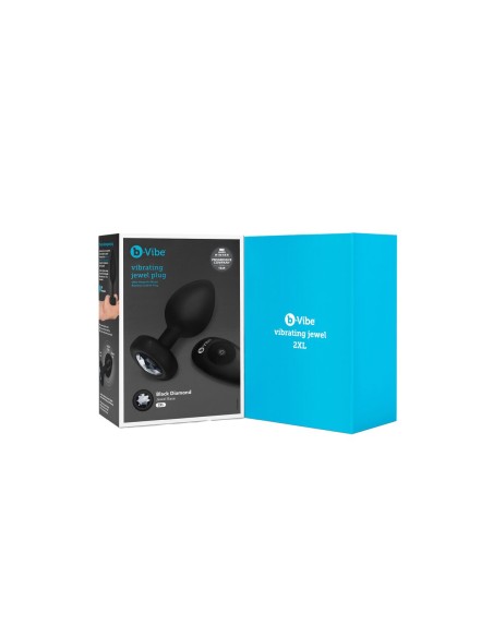 Vibromasseur B-Vibe Vibrating Jewel Noir XXL