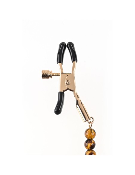 Colliers de serrage Chaîne Sportsheets Amber Beaded