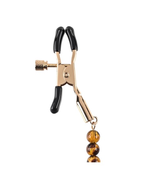 Colliers de serrage Chaîne Sportsheets Amber Beaded