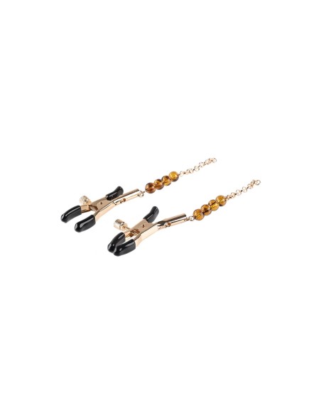 Colliers de serrage Chaîne Sportsheets Amber Beaded