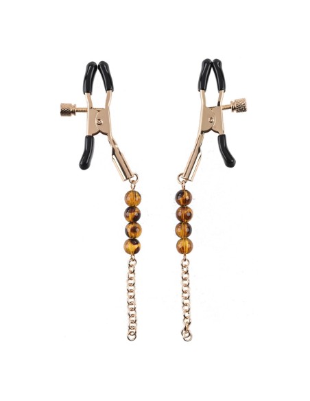 Colliers de serrage Chaîne Sportsheets Amber Beaded
