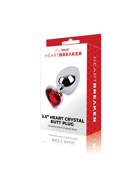 Plug Anal Whipsmart Heartbreaker Argenté