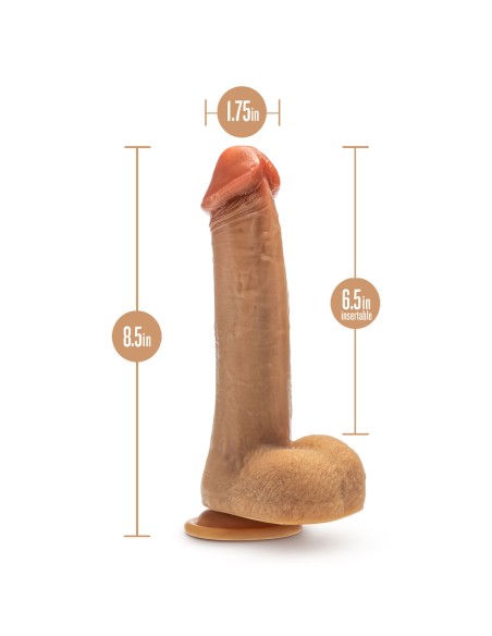 Gode réaliste Blush Dr Skin Silicone Ø 4 cm (16,5 cm)