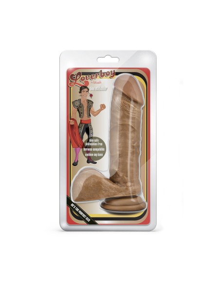 Gode réaliste Blush Loverboy PVC Ø 4,4 cm (15,8 cm)