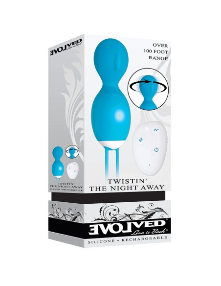 Vibromasseur à boules Evolved Bleu